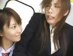 Japanische Dameboys Tranvestite Busgruppe wird geil #2
