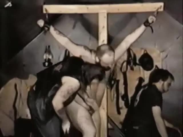 Extreme Homosexuelle BDSM klassische Szene von harte und wilde sex mit Männer #3