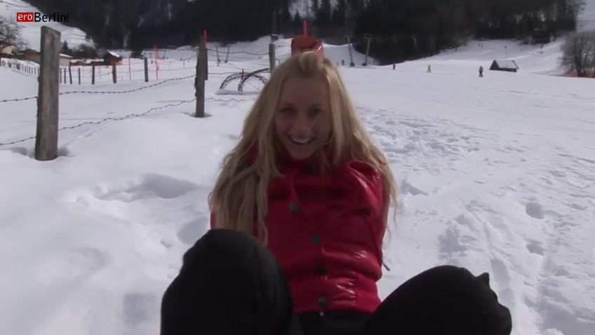 Die Eroberin Anna Safina diese russische blonde Mädchen bei dem Ski Austria open hat öffentliche Sex #9