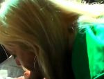 Heiße und verrückte blondine Hollie Stevens zeigt ihren geilen Arsch und saugt Xander Corvus Schwanz #6