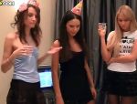 Katarina, Lindsey und Natalie haben drei junge Studenten zu ihrer Party eingeladen #1