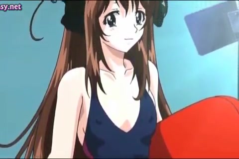 Ein Hentai, wo ein sexy Mädchen schmeckt den Schwanz wirklich riesig #18