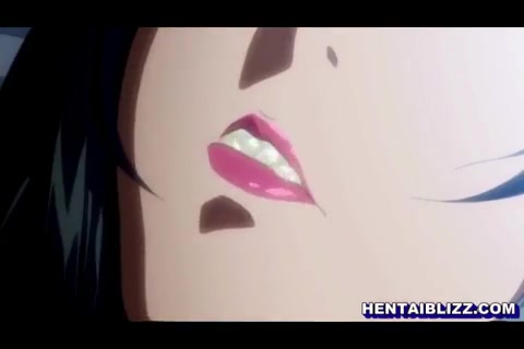 Zeichentrickporno Hentai - Vollbusiges Mädchen wird beim Tiitenfick bespritzt #8