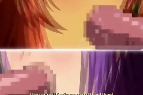 Zwei anime junge Mädchen  bekommen ins Gesichts gespritzt #14