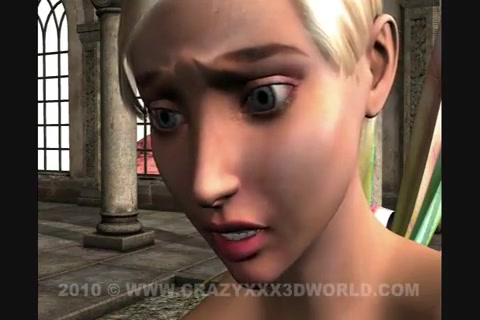 3D Animation: geile Fee und ein Drache, scharfe Szenen voller Lust #4
