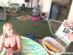 Hübsche Blondine bekommt ihren Arsch in BDSM Stil gefickt #1