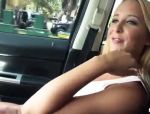 Milf Tucker Starr wird hardcore im Auto gefickt #1