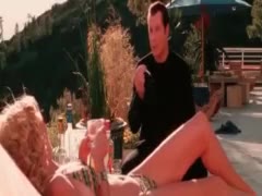 Uma Thurman - Be Cool Die schöne Blondine trägt Bikini beim Sonnenbaden #10