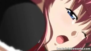 Zeichentrickporno Hentai - Hausmädchen bekommt einen dicken Schwanz verpasst #4