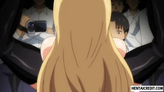 Zeichentrickporno Hentai - Gefesselte Blondine wird zum Gruppensex gezwungen #2