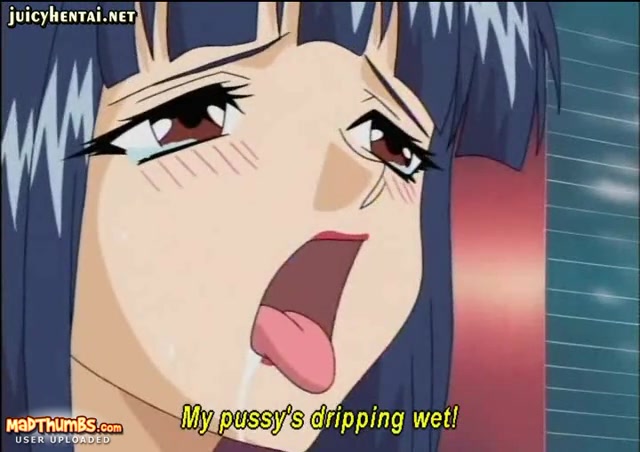 Niedliches Anime-Mädchen wird bei einem Gangbang hart gepudert #18