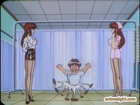 Zeichentrickporno Hentai - Doktor lutscht einem Travestit den Schwanz #3