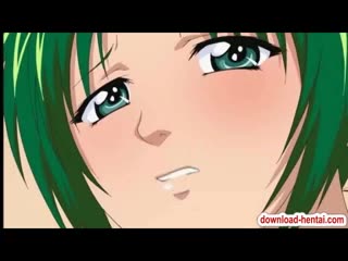 Zeichentrickporno Hentai - Zwei junge Teenager treiben es am Fenster #2
