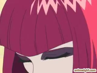 Zeichentrickporno Hentai - Gefesseltes Mädchen bekommt Sexspielzeug in den Hintern #4