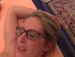 Reife geile deutsche Swinger drehen ein Sexvideo und ficken vor der Kamera #4