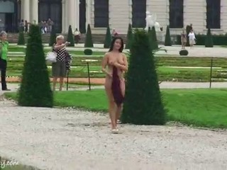 Nackte Girls zeigen ihren Körper in der Öffentlichkeit #20