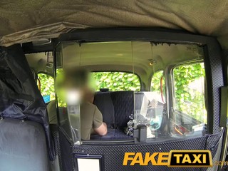 Dreckige MILF wird im Taxi hart durchgenudelt #20