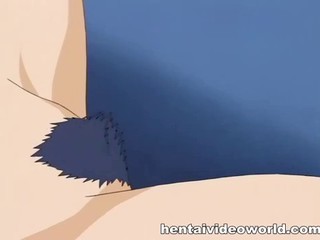 Anime Mädchen mit großen Titten und ihrem rothaarigen Fickfreund mit großen Muskeln und einem riesigen Schwanz #14