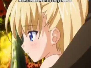 Junges Hentai-Girl wird im Wald durchgenudelt #8
