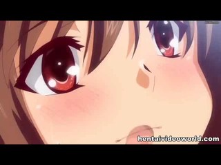 Vollbusige Hentai-Babes haben Sex #7