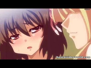Vollbusige Hentai-Babes haben Sex #8