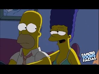 Homer und Marge Simpson vögeln in einem Porno Cartoon #3