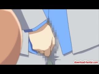 Zeichentrikporno Hentai - Mädchen wird von einem perversen Kerl im Schnellzug gefickt #4