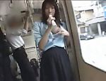 Geile japanische Schlampe wird im Zug hart durchgenommen #7