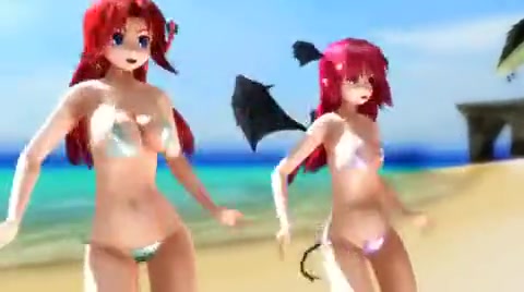 Zeichentrickporno Hentai - Heisse Tänzchen im Bikini #5