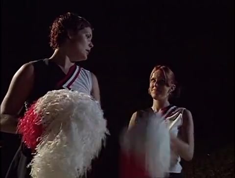Lesbische Cheerleaderinnen befummeln ihre Muschis neben dem Pool #9