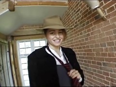 Freches Teen bläst einen dicken Knüppel #1