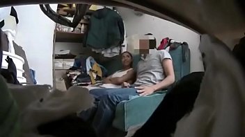 Überwachungskamera filmt sie beim heimlichen Sex #2